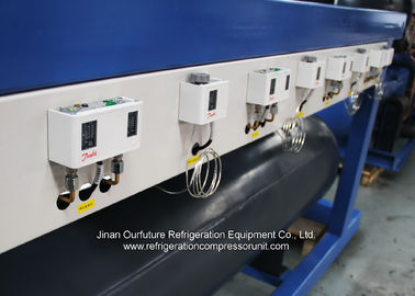 Buz Makinesi Soğuk Oda Kompresör Ünitesi 100HP - 600HP Soğutma Kapasitesi