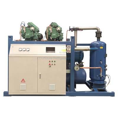 Dijital olarak hassas ve analog uyumlu soğutma kompresör ünitesi PLC verimli ve enerji tasarrufu