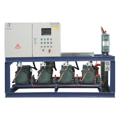 Çoklu Soğutucular Piston Kompresörleri PLC Paralel olarak çoklu başlık